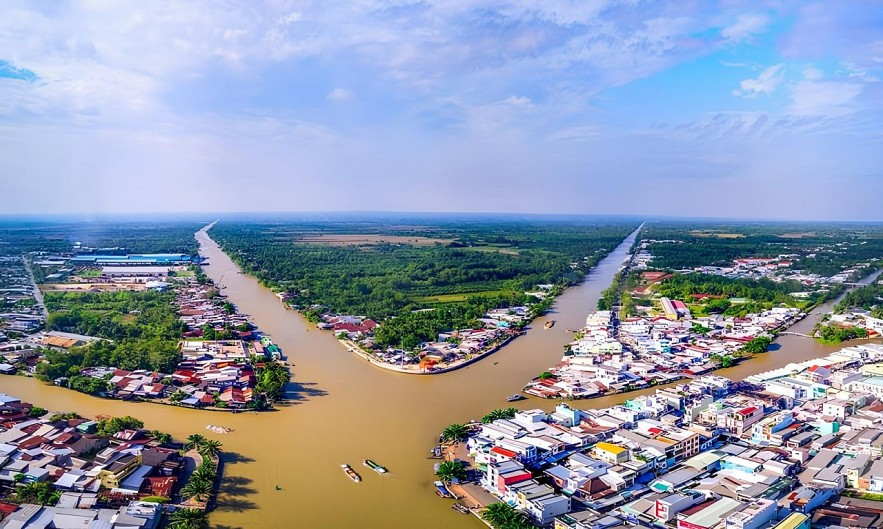 ĐBSCL là vùng đất giàu tiềm năng du lịch với đặc thù miệt vườn sông nước, hệ thống kênh rạch dài hơn 28.000km. Ảnh minh họa.