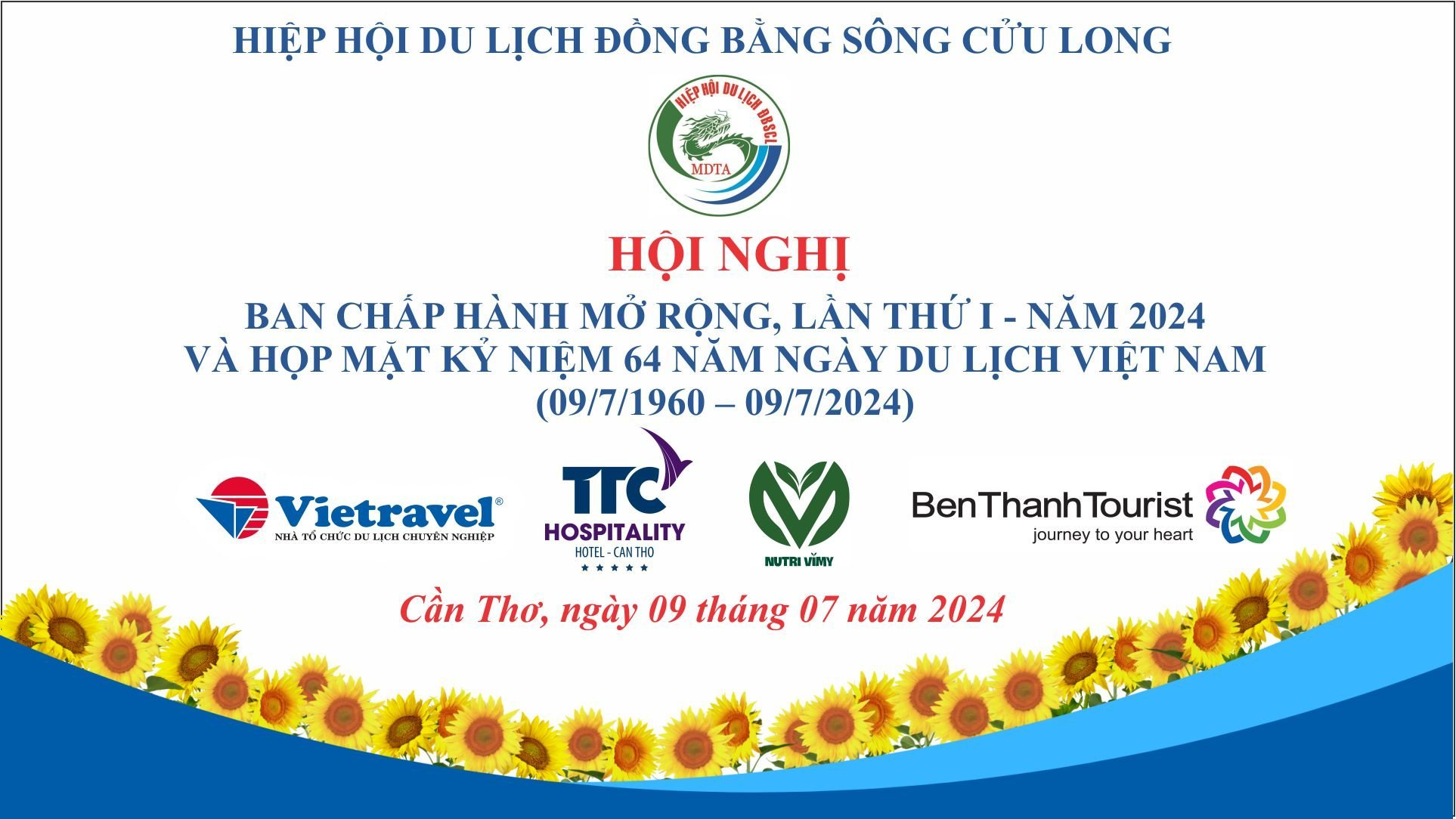 TỔ CHỨC HỘI NGHỊ BAN CHẤP HÀNH MỞ RỘNG LẦN THỨ I - NĂM 2024, GẮN VỚI HỌP MẶT KỶ NIỆM 64 NĂM NGÀY DU LỊCH VIỆT NAM (09/7/1960 – 09/7/2024)